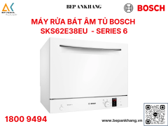 Máy rửa chén độc lập mini Bosch SKS62E38EU - Made in Spain 
